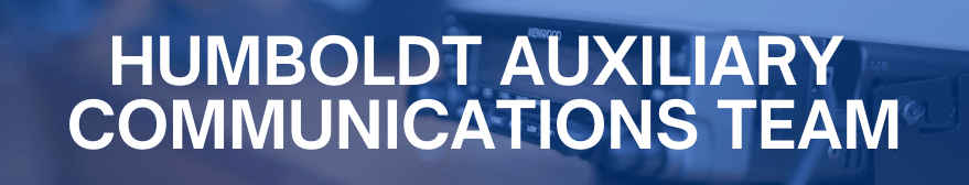 Humboldt Auxiliary Communications Team