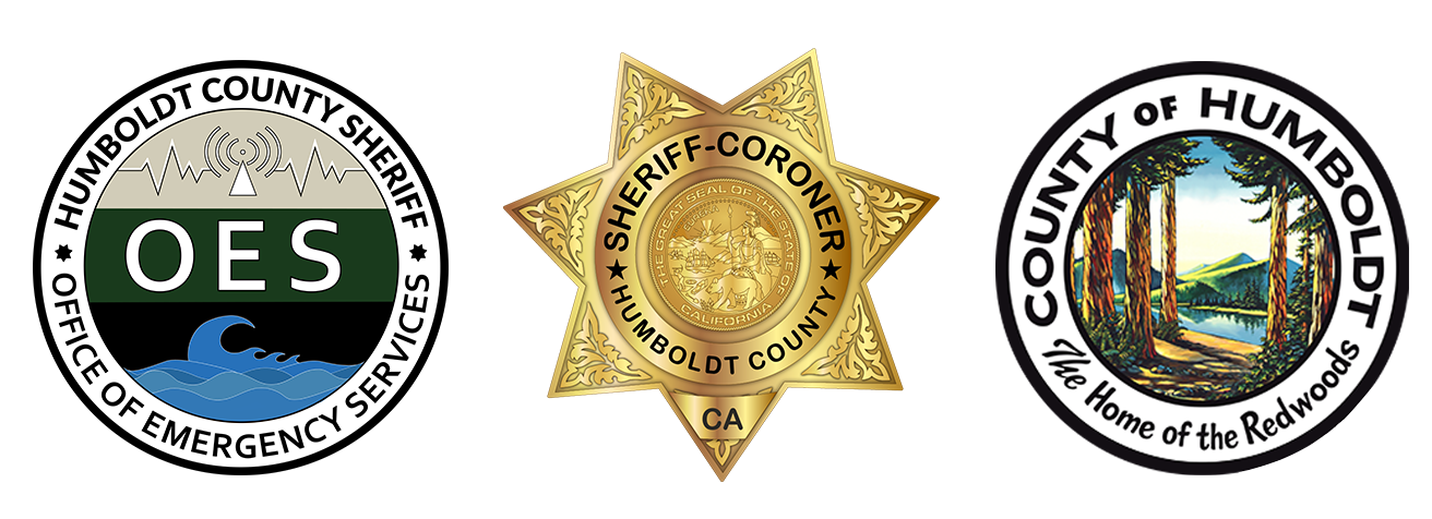 Humboldt County Office of Emergency Services, Sheriff's Office and County of Humboldt logos combi