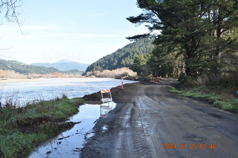 Lighthouse Road erosion repair