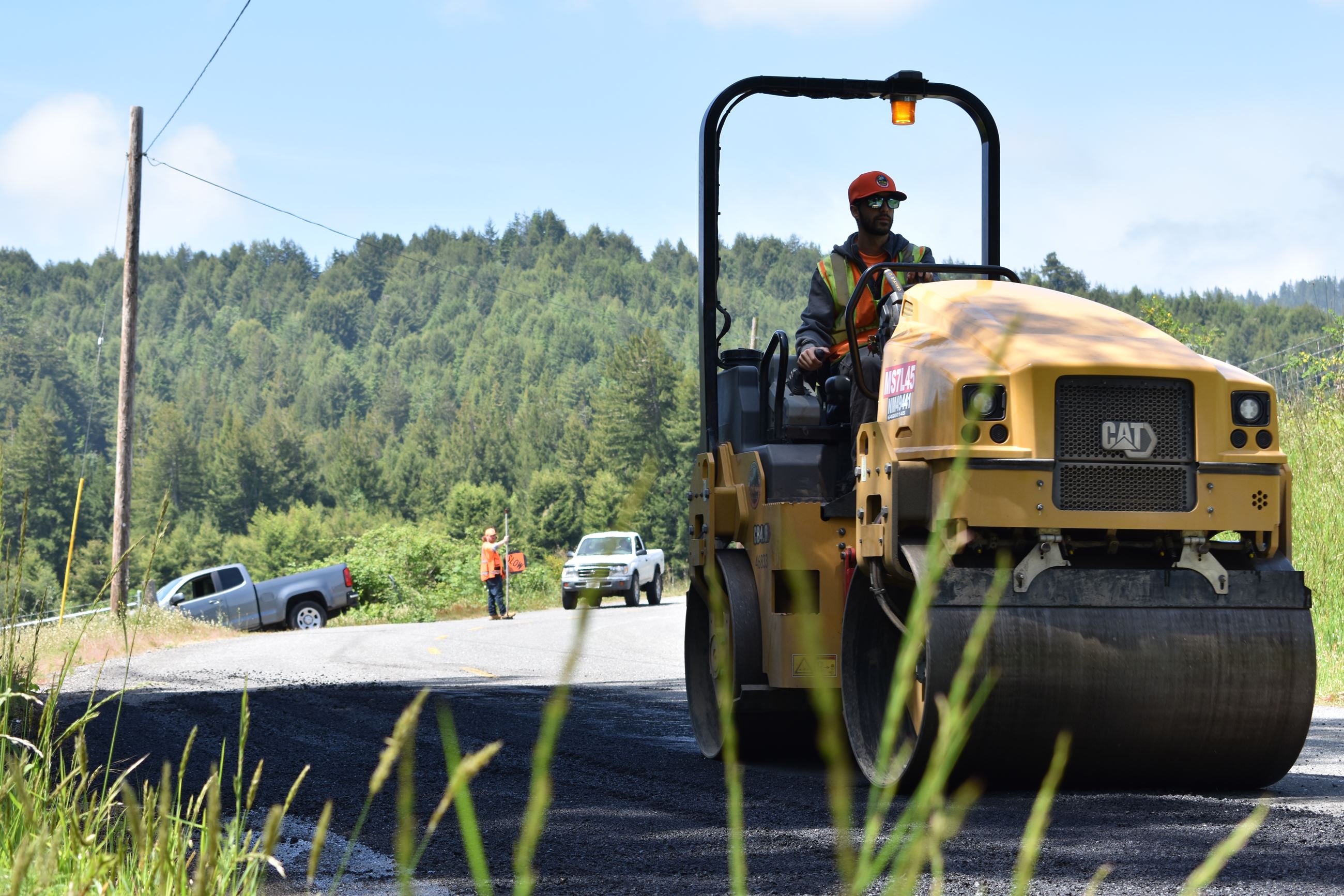 Blue Slide Road Work