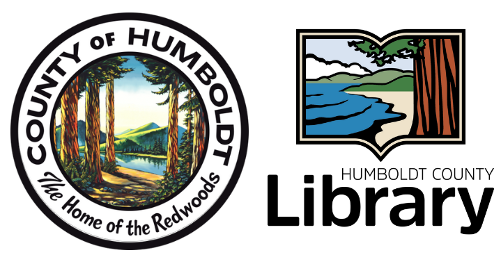 Humboldt County and Library Logos Combined