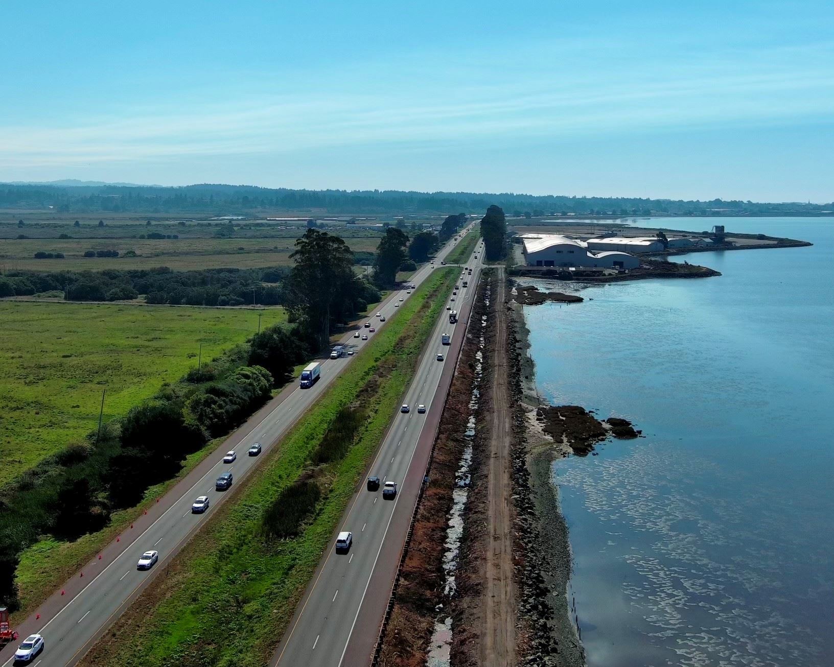 2023 Humboldt Bay Trail construction progress