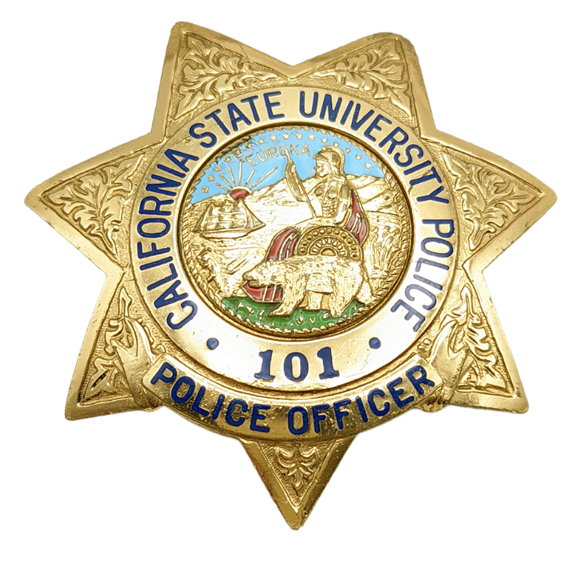 Humboldt State University Police Badge