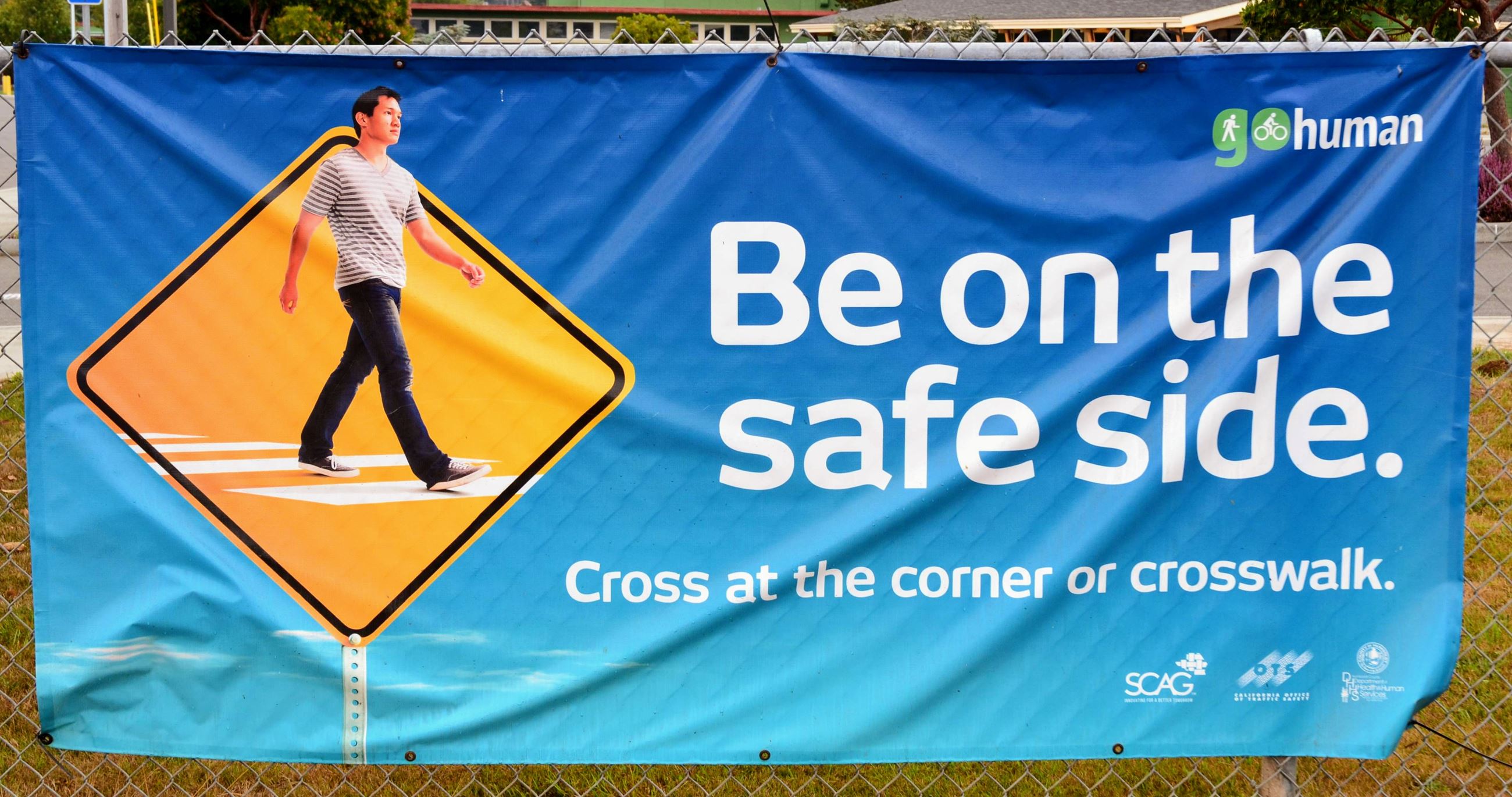 Safe Crossing Banner