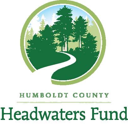 Headwaters Fund Logo  showing a forest and river