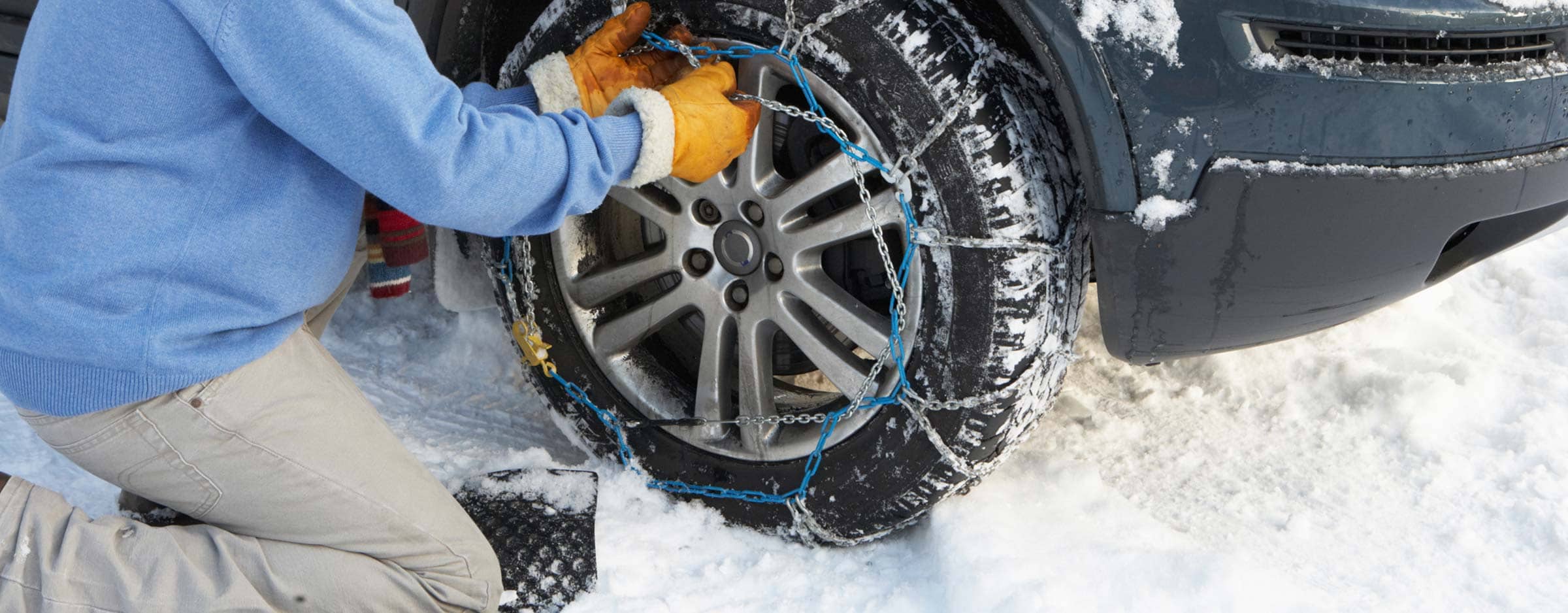 Snow Chains And Tires