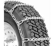 Tire with Chains on 