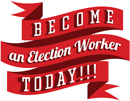 Become an Election Worker Graphic