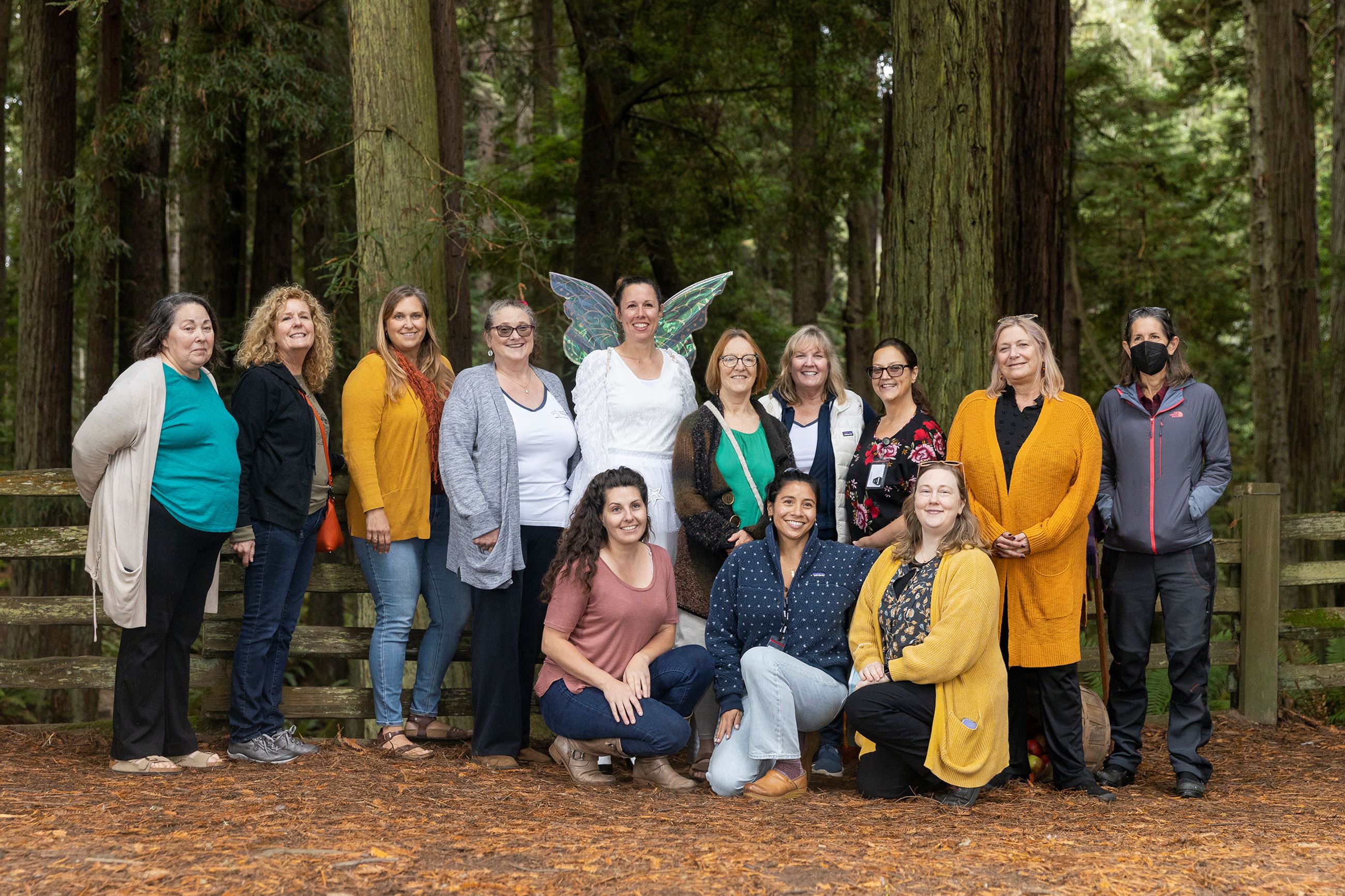 NFP graduates at Eureka's Sequoia Park