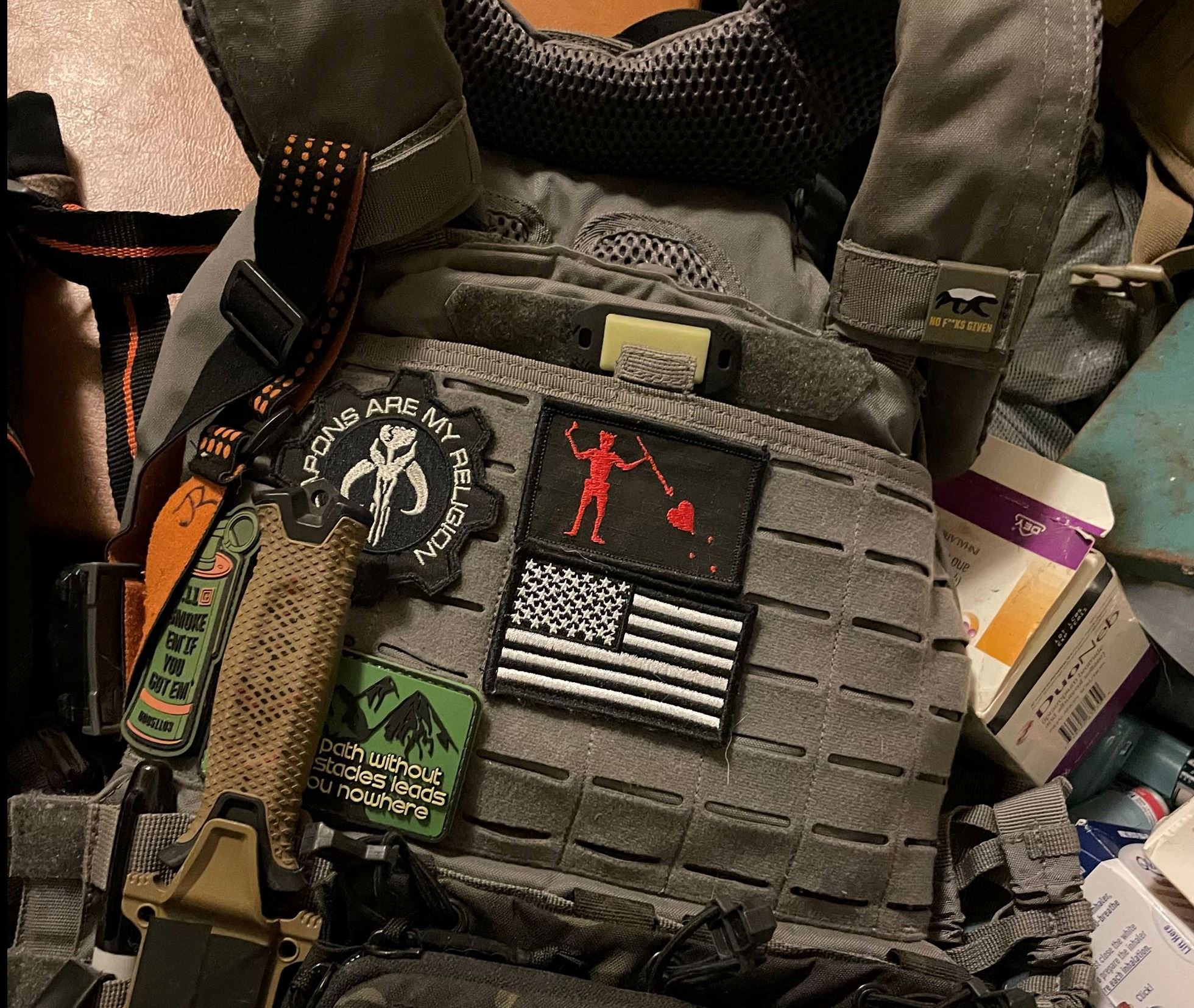 Body Armor with Rifle Plates