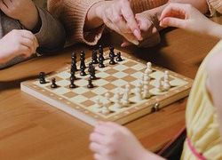 People playing chess.