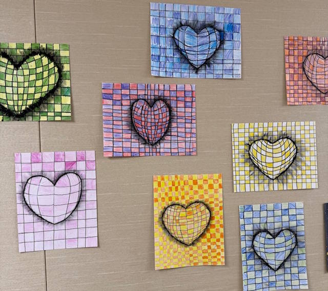 Art by Beginnings Charter School Skyfish Class.