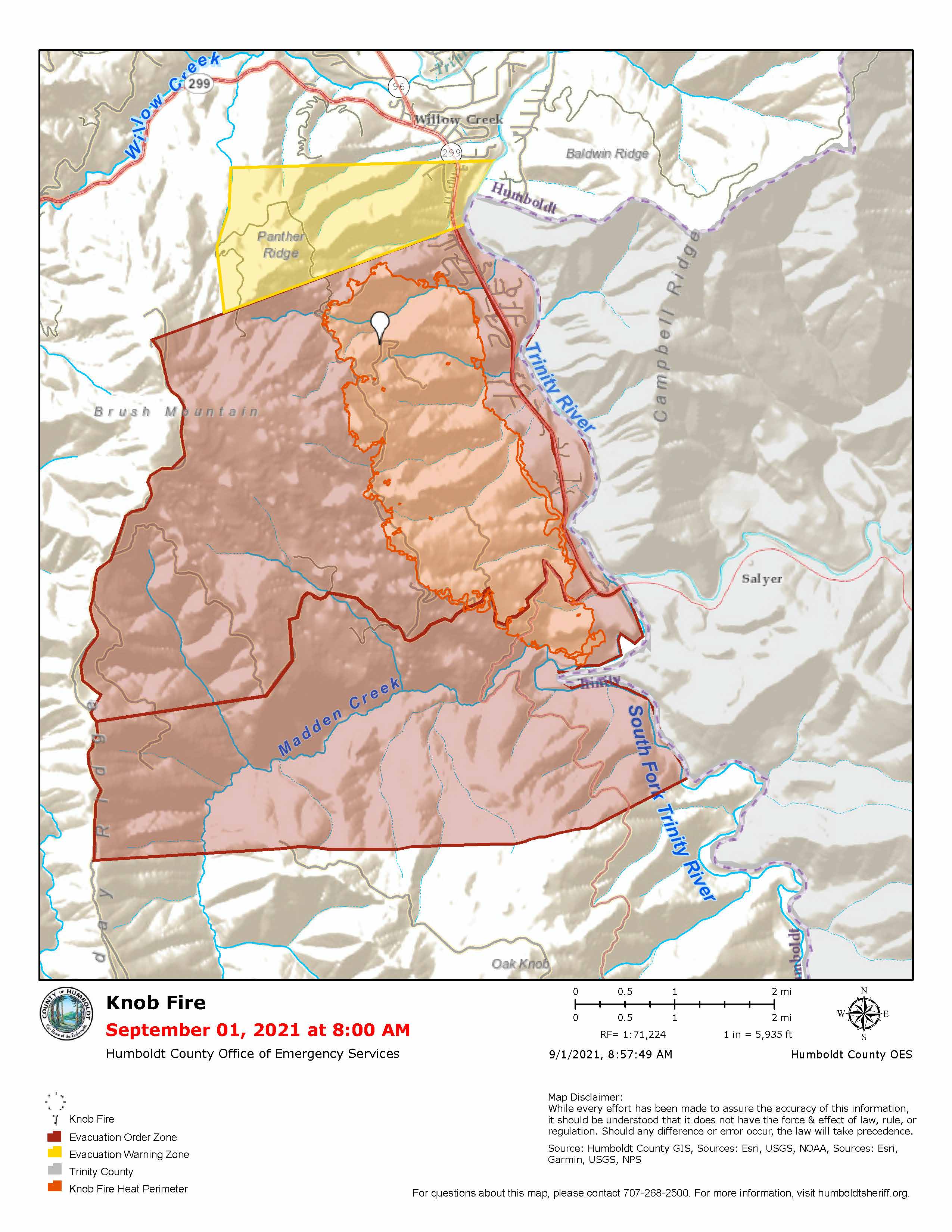 Knob Fire Heat_Evac Map 9.1.21