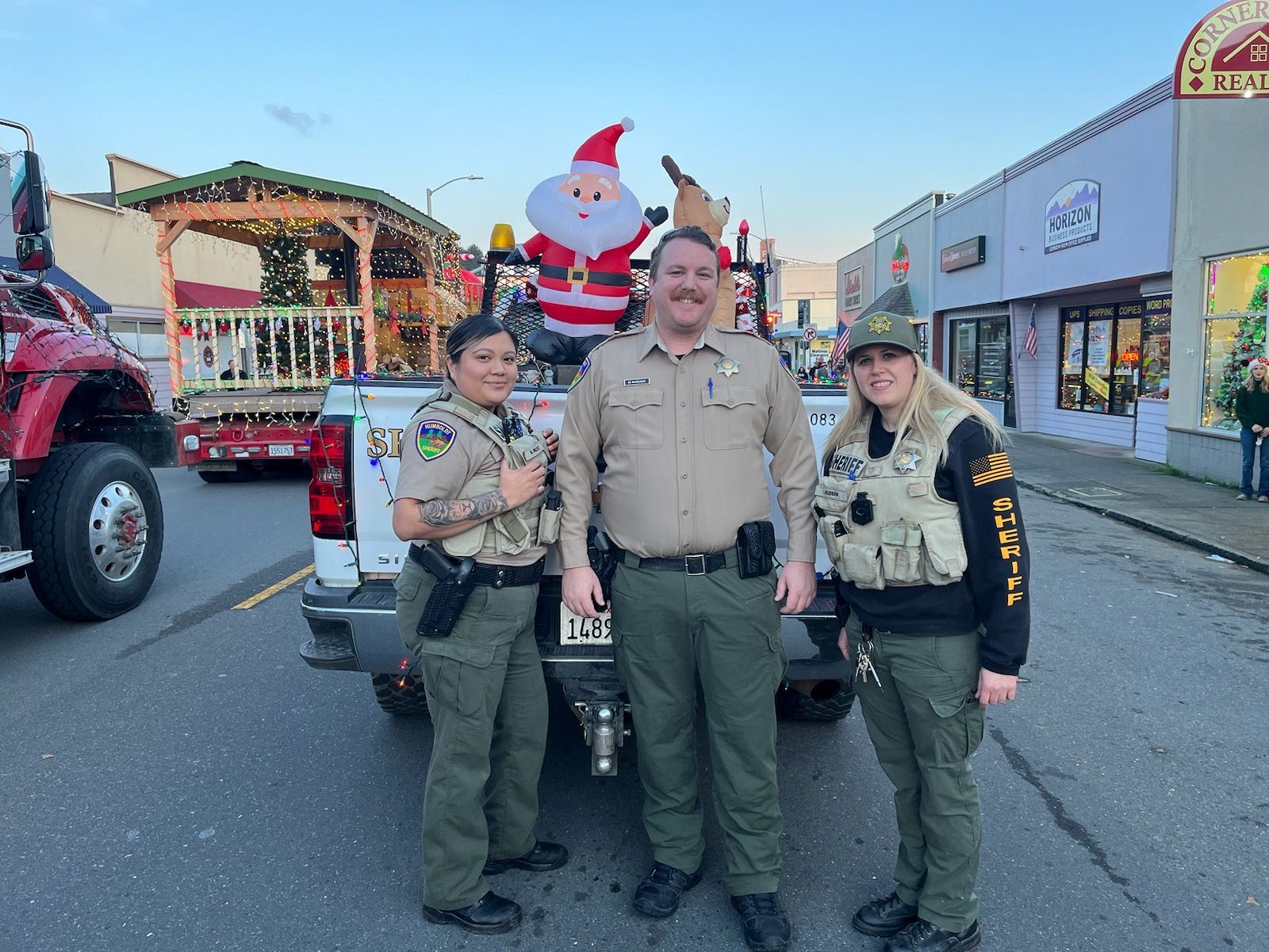 Corrections Officers at the Ferndale Tractor Parade