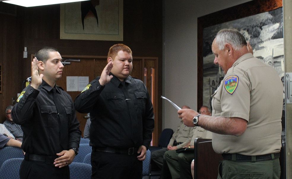 Swearing In Ceremony - July 7, 2016